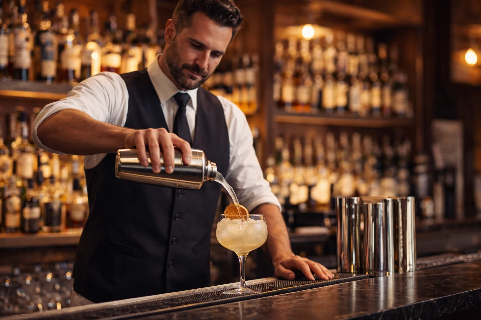 Horeca bar service photo